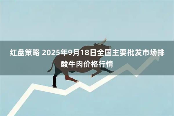 红盘策略 2025年9月18日全国主要批发市场排酸牛肉价格行情