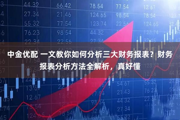 中金优配 一文教你如何分析三大财务报表？财务报表分析方法全解析，真好懂