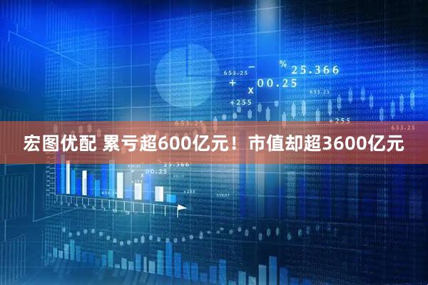 宏图优配 累亏超600亿元！市值却超3600亿元
