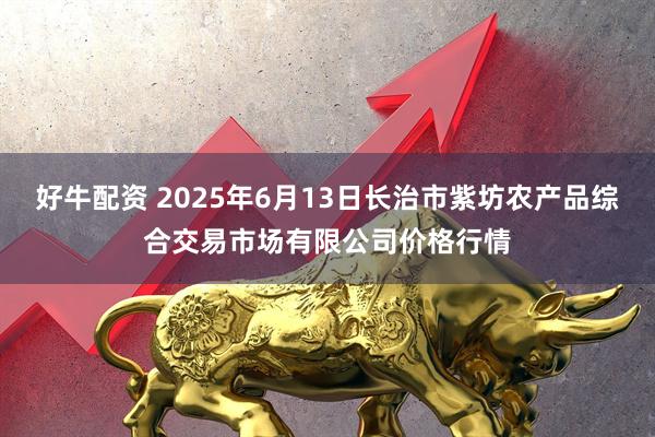 好牛配资 2025年6月13日长治市紫坊农产品综合交易市场有限公司价格行情